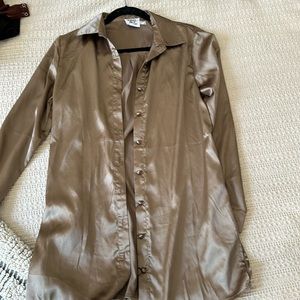 Princess Polly satin button down